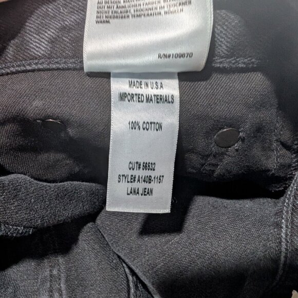 NWT Agolde | Lana Mid-Rise Vintage Straight Jeans in Disorder - Picture 12 of 14